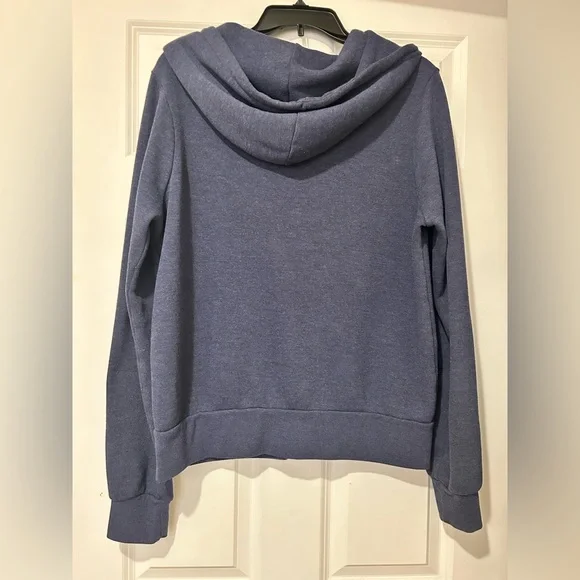 EUC Navy Aviator Nation Blue 5 Stripe Hoodie - Picture 7 of 13